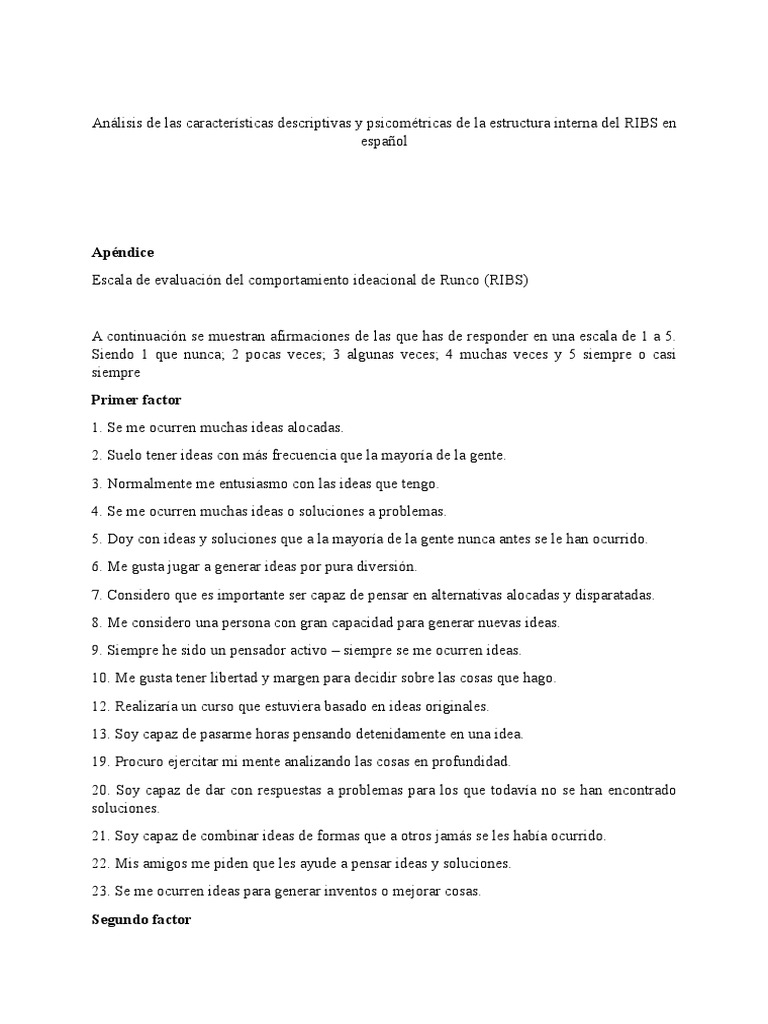 Ribs en Español PDF