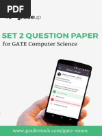 GATE CS Set 2 Answer Key PDF