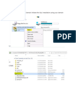 SQL2016 Install: Initiate Install Using Domain Credentials