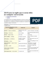 Expresiones Utiles en Ingles