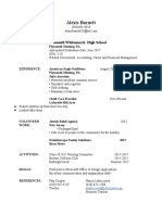 Resume Example High School Student