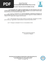 Resolucao (Ppgletras-cptl) n 238, De 25-11-2016 - Regulamento Do Curso