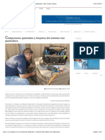 Compresores quemados y limpieza del sistema tras quemadura | Cero Grados Celsius