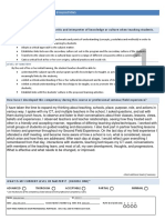 Professional Competency Self Evaluation Sheets 0