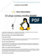 Linux Est Comendo Minha RAM