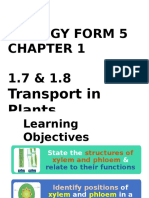 Biology Form 5 Chapter 1 (1.7 & 1.8)