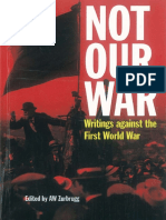 Not Our War: Writings Against Wwi