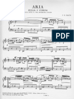 Aria Sulla 4a Corda - Bach PDF