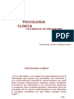 Psicología clínica: actualización del modelo psicoanalítico