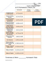 Im 1 - Chapter 6 HW Check List