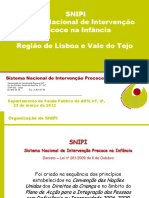 Apresentacao SNIPI - Região de Lisboa e Vale Do Tejo PDF