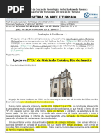 Ad1 História Da Arte Rosinaldo Araujo Lima - Joel Da Silva Ferreira Niterói