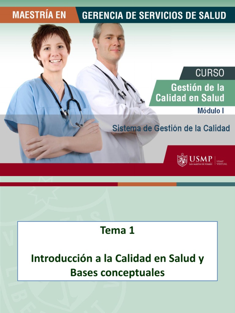 Gestión de La Calidad en Servicios de Salud | PDF | Gestión de la ...