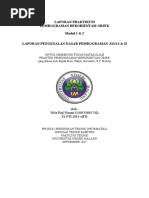 Download Laporan 1  2 Pemrograman Berorientasi Objek PBO  Pengenalan Dasar Pemrograman Java I  II by Nela P Nurani SN338356825 doc pdf