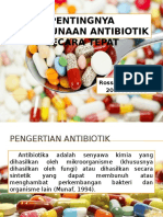 Pentingnya Penggunaan Antibiotik Yang Rasional