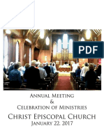 Christ Church Annual Meeting 2017