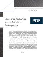 Conceptualizing Anime and The Database Fantasyscape
