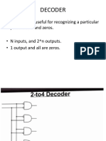 DECODER and Multiplexer PDF