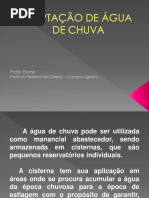 Captação de Água de Chuva.