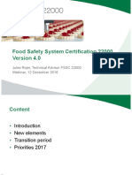Webinar - FSSC 22000 Version 4