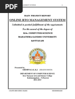 Online Rto Management System PDF