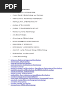 UGC Approved Biotech Journallist