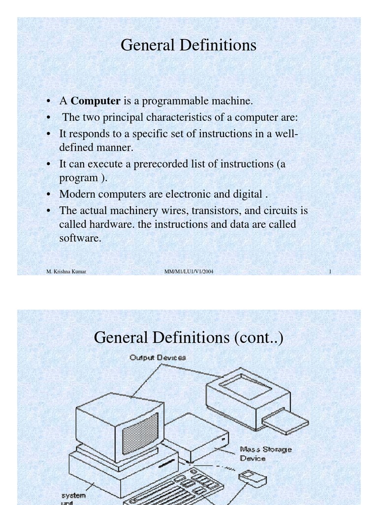 GENERAL DEFINITION MEANING visual data 5