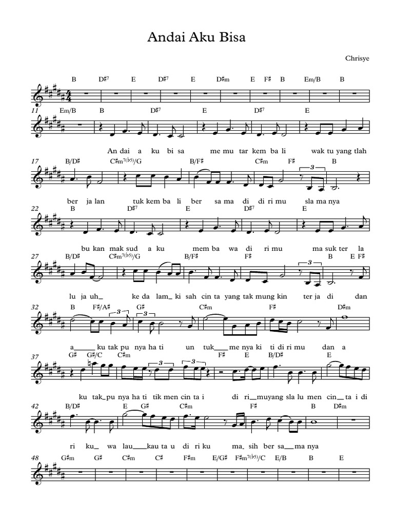 Andai Aku Bisa | PDF
