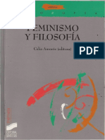 Celia Amorós (ed.)-Feminismo y filosofía