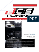 Audi D2 A8 Ziza Interior LED Light 2