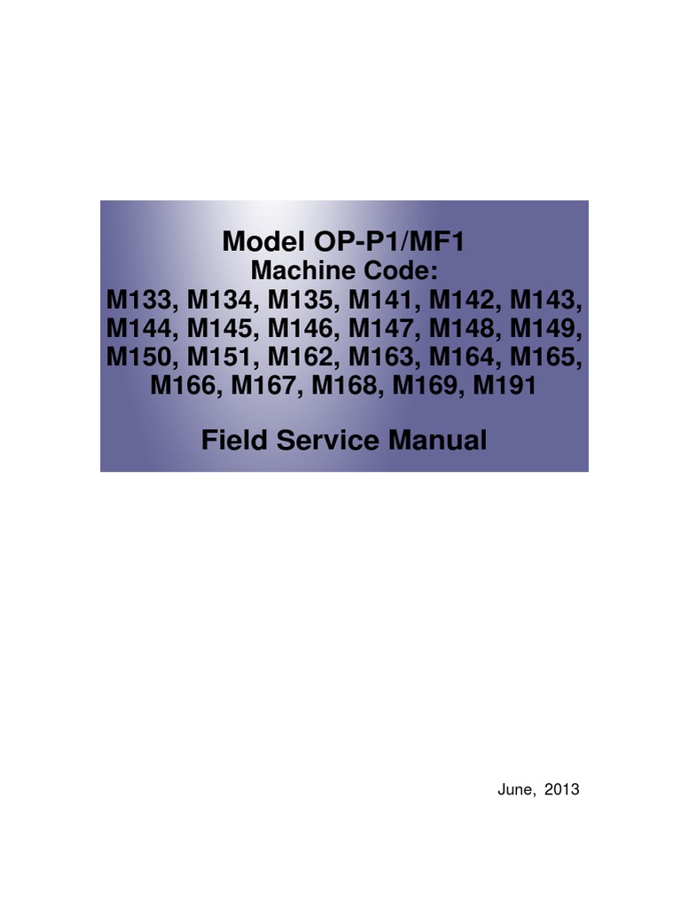 Ricoh SP200-Series(Op-p1) Fsm (1) | Electrical Connector | Battery  (Electricity)
