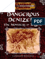 D&D 3.0 - Kingdoms of Kalamar - Dangerous Denizens - The Monsters of Tellene PDF