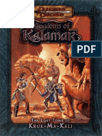 D&D 3.0 - Kingdoms of Kalamar - The Lost Tomb of Kruk-Ma-Kali