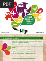 Food Beverage Trends the Food People 2016 2017