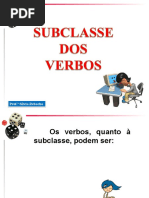 Subclasse Dos Verbos
