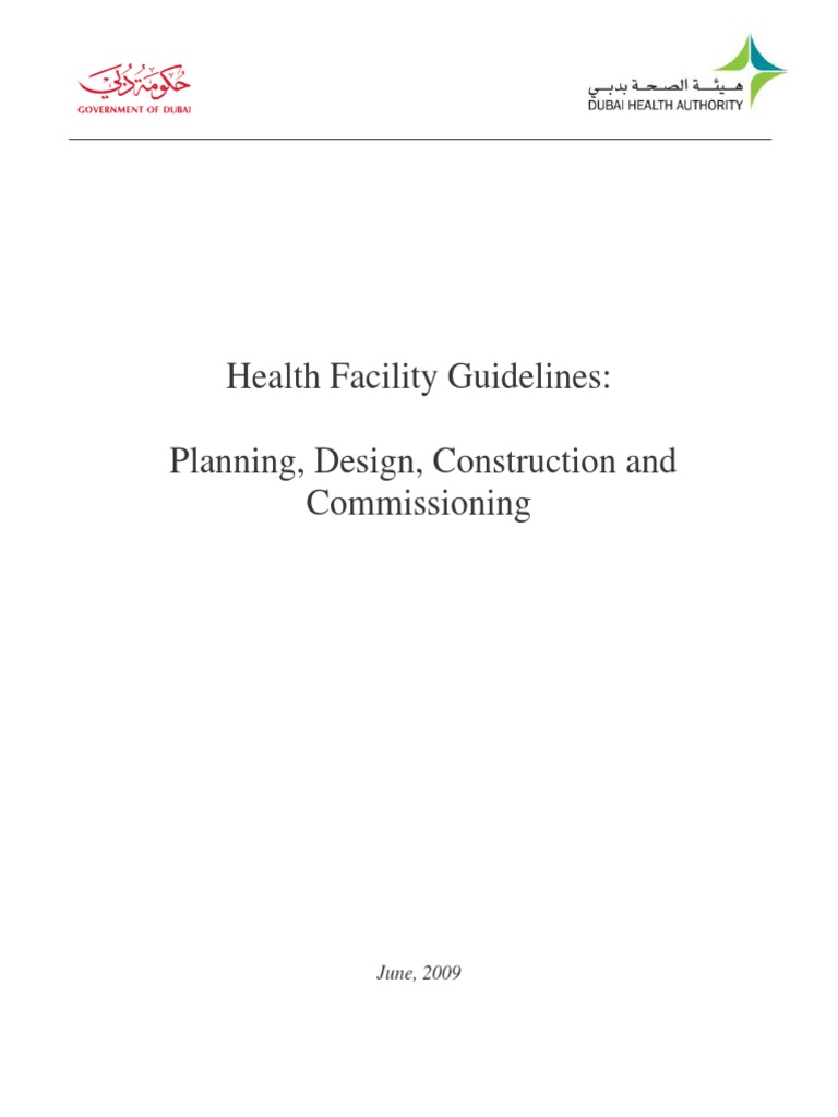 Health Facility Guidelines PDF | PDF | Ionizing Radiation | Green Building