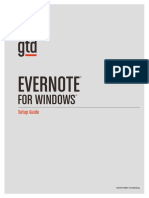 GTD Evernote Windows A4 Sample
