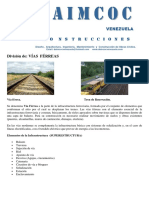 Manual de Terminos Ferroviarios. Daimcoc Venezuela