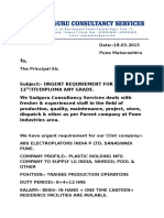 Copy of Sadguru Consultancy Services Letter Head