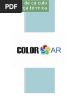 Memorial de Cálculo de Carga Térmica