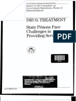 Drug Treatment State Prisons Face Challenges in Providing Services