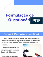 Aula Questionario