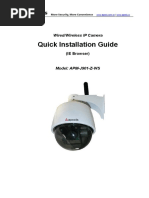 ApexisCam Quick Installation Guide APM J901 Z WS V1.2