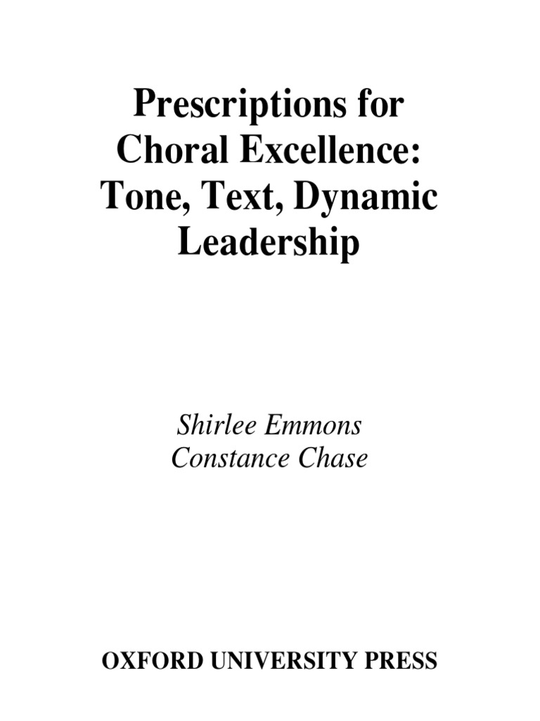 PDF | PDF | Singing | Conducting