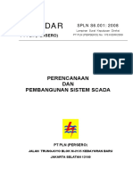 SPLN S6.001 2008 PERENCANAAN DAN PEMBANGUNAN SISTEM SCADA.pdf