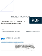 Proiect Leduri (Senzori) Arduino