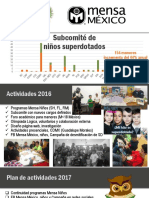 Reporte AG2017 Subcomité Niños SD