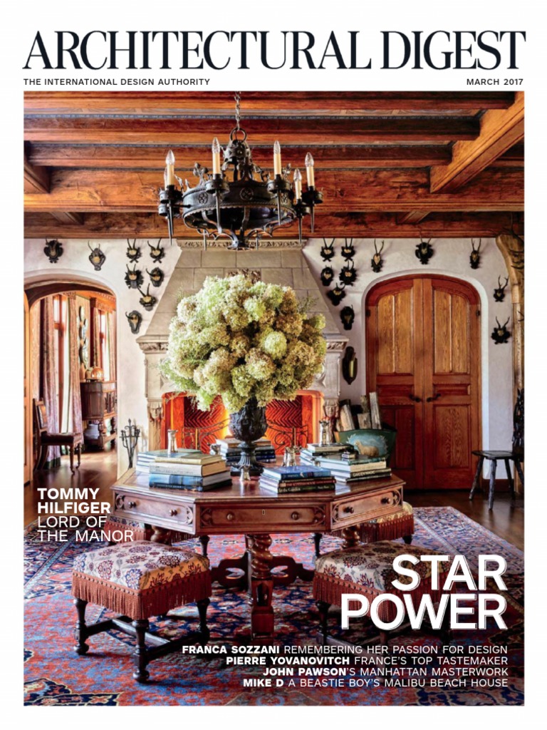 Architectural Digest USA 2017 03 PDF Arts (General) Business