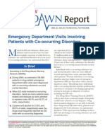 Emergency Department Visits Involving Patients With Co-Occurring Disorders