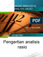 Materi Dasar Analisis & Analisis Rasio